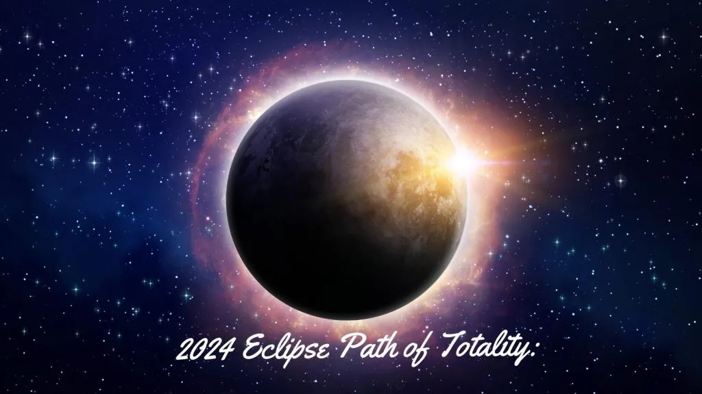 2024 Eclipse Path of Totality